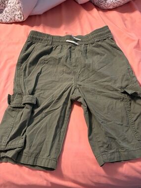 Place Olive Green Utility Shorts